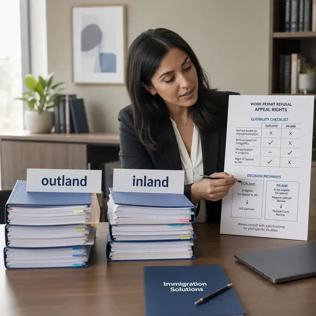 Appeals of Refused Spousal Sponsorship Applications in Canada 1 A comparison of outland and inland sponsorship files with an eligibility checklist.